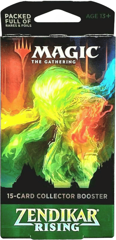 Product image for Zendikar Rising Collector Booster Hanger Pack
