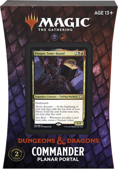 Product image for Adventures in the Forgotten Realms Commander Deck Planar Portal