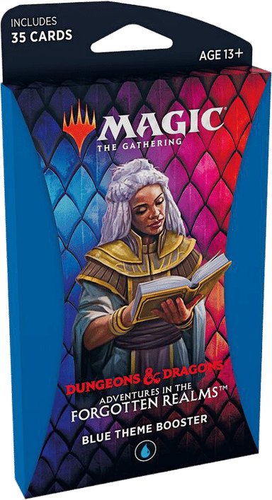 Product image for Adventures in the Forgotten Realms Theme Booster Blue