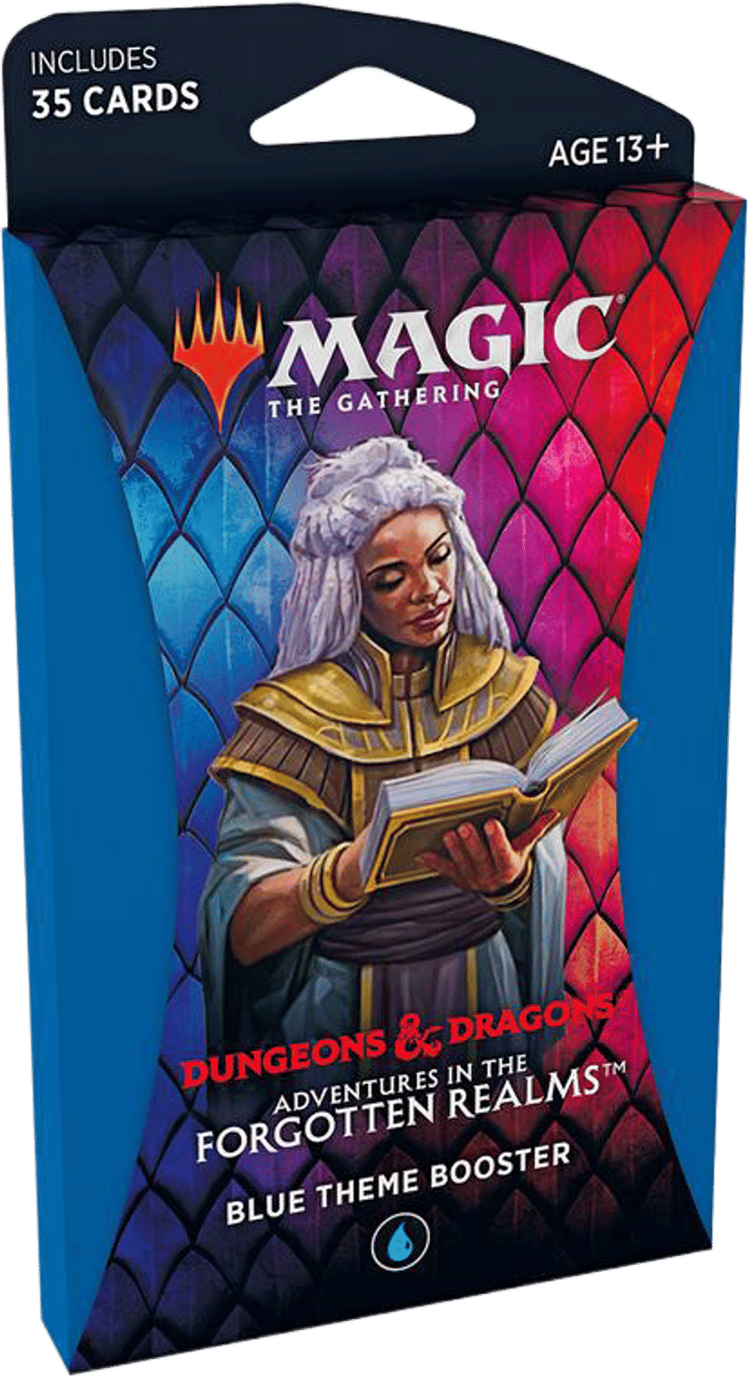 Adventures in the Forgotten Realms Theme Booster Blue from Adventures in the Forgotten Realms - Magic: The Gathering