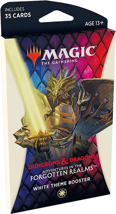 Product image for Adventures in the Forgotten Realms Theme Booster White