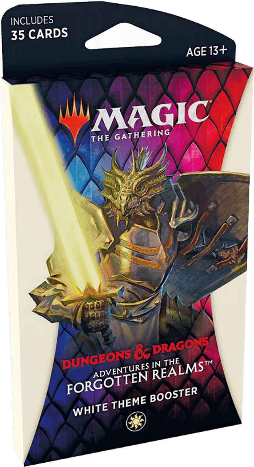 Adventures in the Forgotten Realms Theme Booster White from Adventures in the Forgotten Realms - Magic: The Gathering