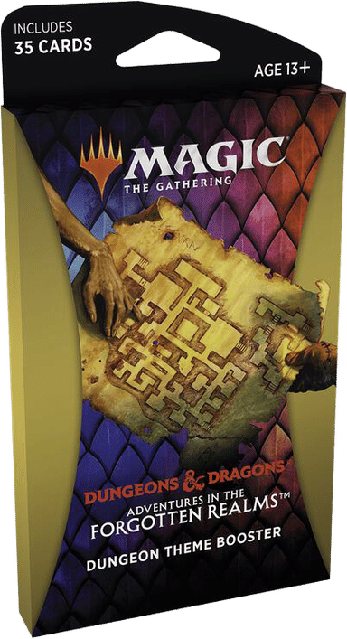 Product image for Adventures in the Forgotten Realms Theme Booster Dungeon Theme
