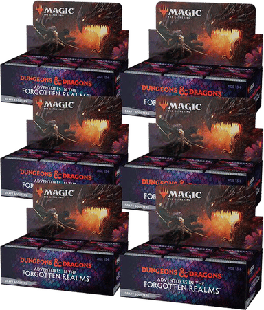 Product image for Adventures in the Forgotten Realms Draft Booster Box Case