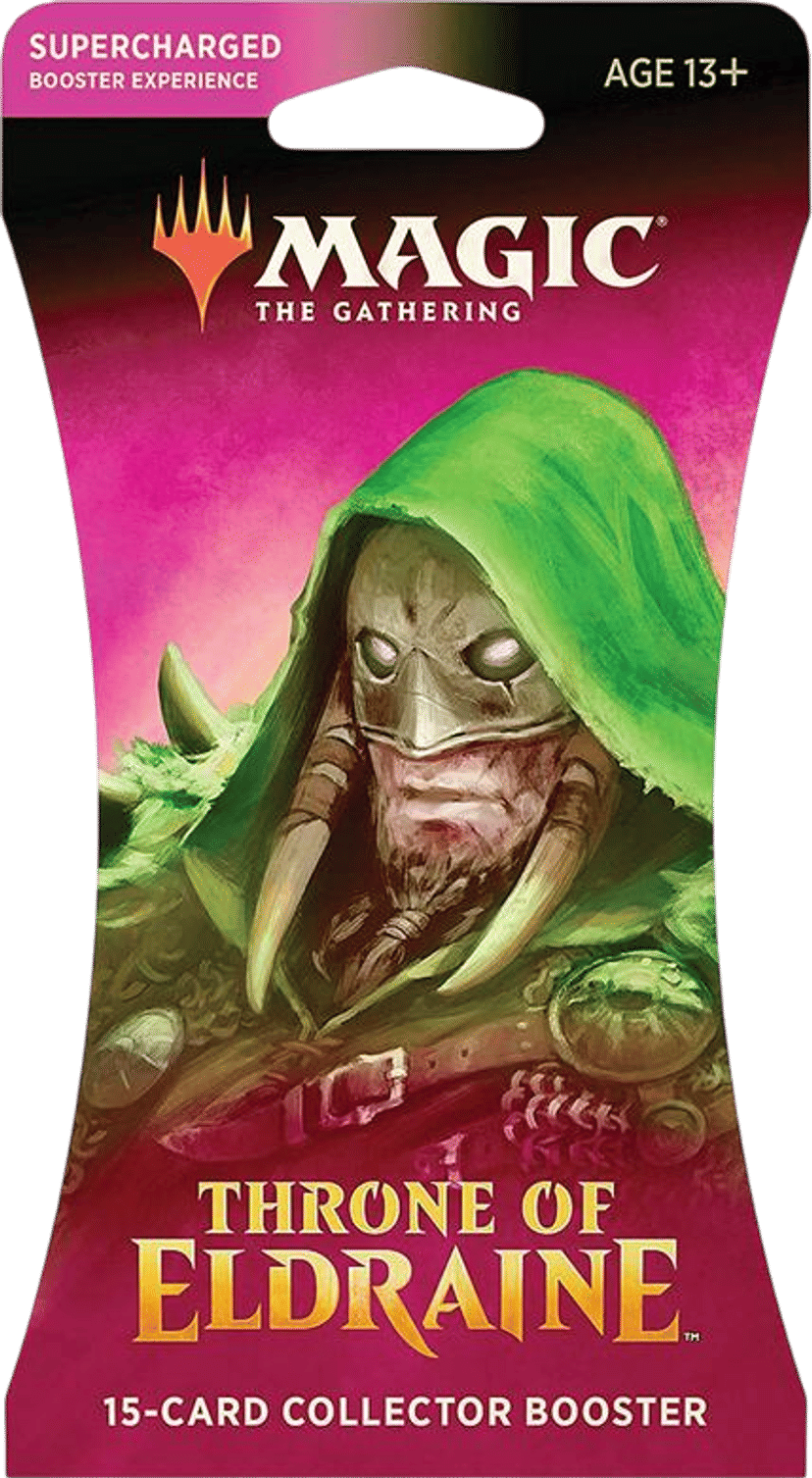 Throne of Eldraine Collector Booster Hanger Pack from Throne of Eldraine - Magic: The Gathering