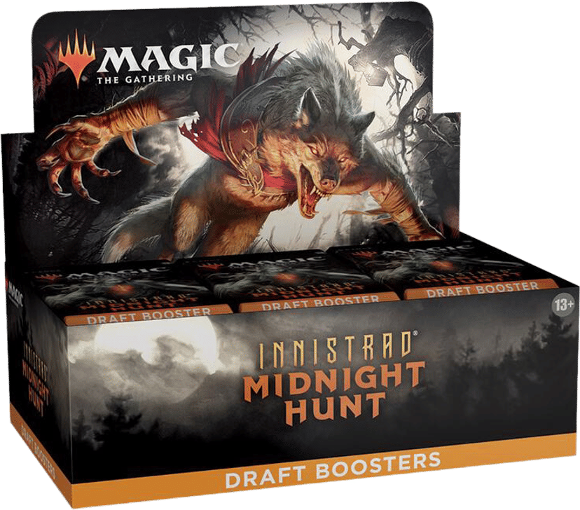 Innistrad Midnight Hunt Draft Booster Box from Innistrad: Midnight Hunt - Magic: The Gathering