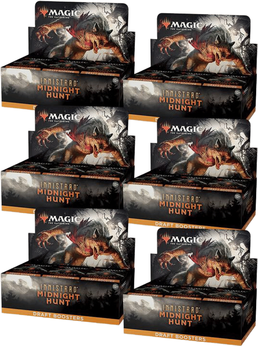 Innistrad Midnight Hunt Draft Booster Box Case from Innistrad: Midnight Hunt - Magic: The Gathering