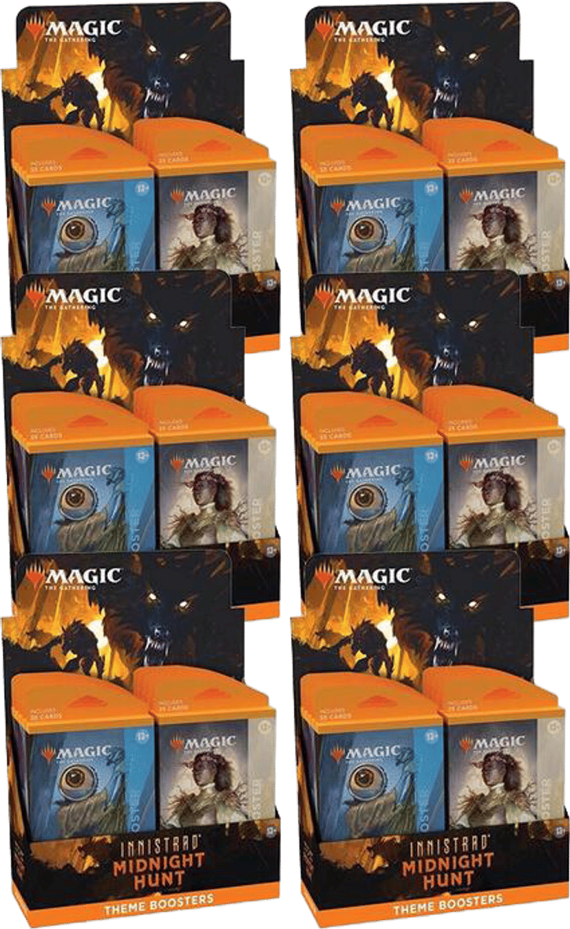 Innistrad Midnight Hunt Theme Booster Box Case from Innistrad: Midnight Hunt - Magic: The Gathering