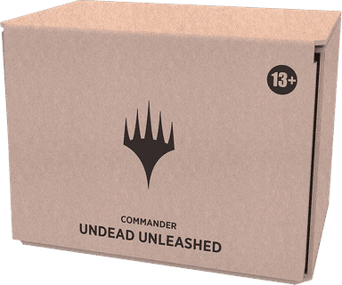 Product image for Innistrad Midnight Hunt Commander Deck Undead Unleashed Minimal Packaging