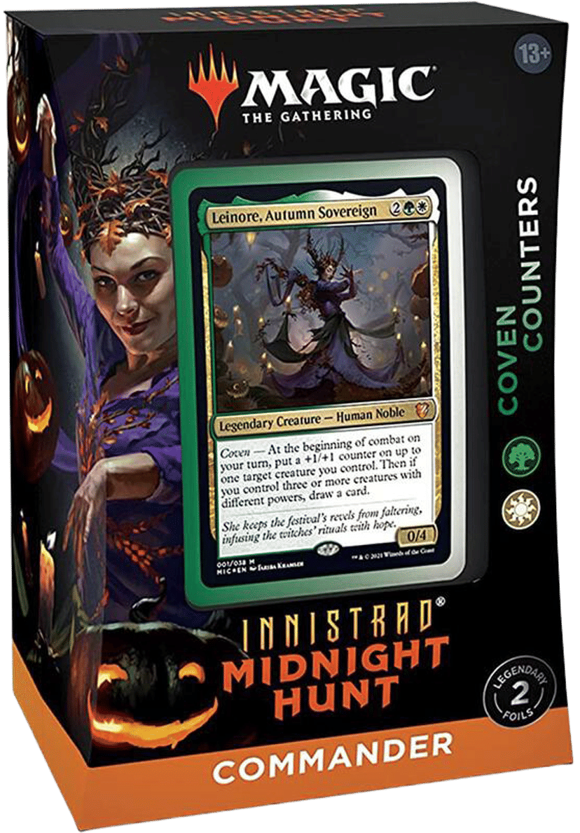 Innistrad Midnight Hunt Commander Deck Coven Counters from Midnight Hunt Commander - Magic: The Gathering