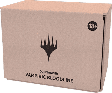 Product image for Innistrad Crimson Vow Commander Deck Vampiric Bloodline Minimal Packaging