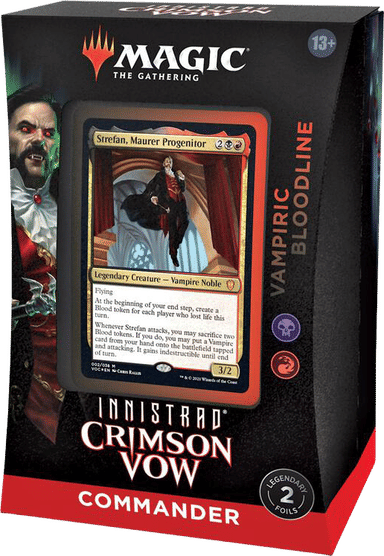 Product image for Innistrad Crimson Vow Commander Deck Vampiric Bloodline