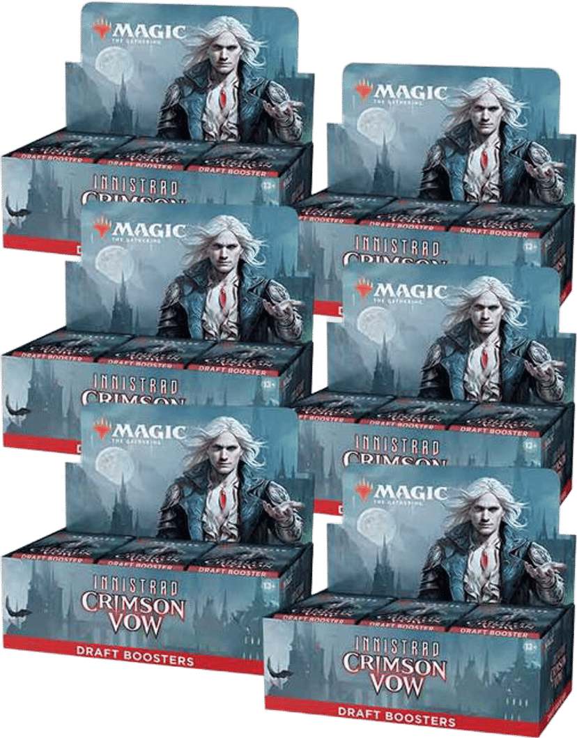 Innistrad Crimson Vow Draft Booster Box Case from Innistrad: Crimson Vow - Magic: The Gathering