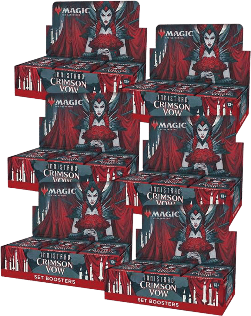 Innistrad Crimson Vow Set Booster Box Case from Innistrad: Crimson Vow - Magic: The Gathering