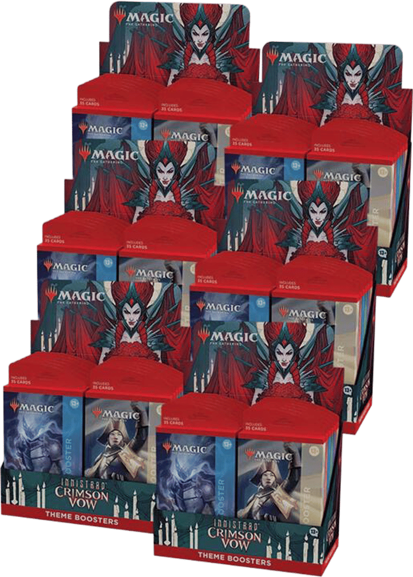 Innistrad Crimson Vow Theme Booster Box Case from Innistrad: Crimson Vow - Magic: The Gathering