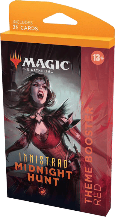 Product image for Innistrad Midnight Hunt Theme Booster Red