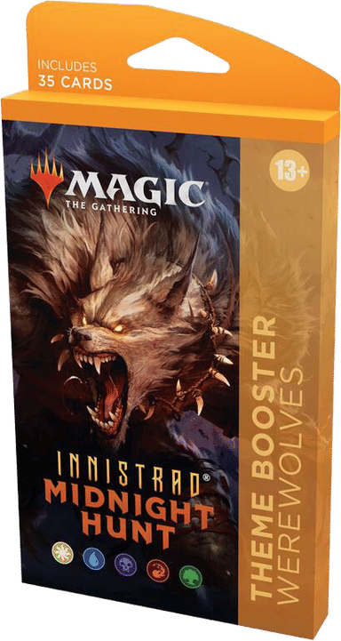 Product image for Innistrad Midnight Hunt Theme Booster Werewolves
