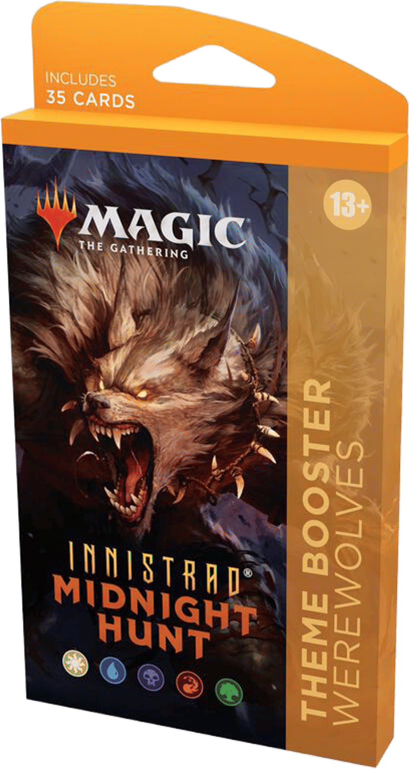 Innistrad Midnight Hunt Theme Booster Werewolves from Innistrad: Midnight Hunt - Magic: The Gathering