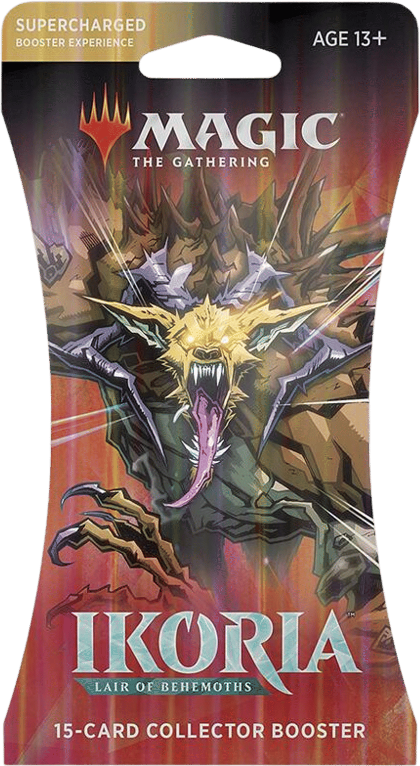 Ikoria Lair of Behemoths Collector Booster Hanger Pack from Ikoria: Lair of Behemoths - Magic: The Gathering