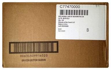 Product image for Ikoria Lair of Behemoths Collector Booster Hanger Pack Case