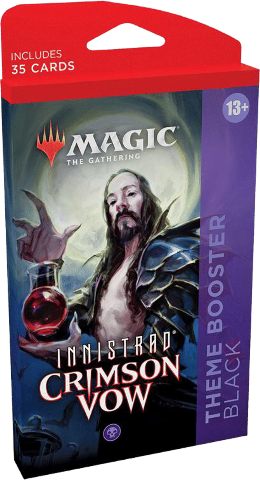 Innistrad Crimson Vow Theme Booster Black from Innistrad: Crimson Vow - Magic: The Gathering