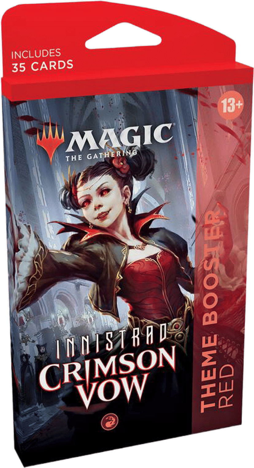 Innistrad Crimson Vow Theme Booster Red from Innistrad: Crimson Vow - Magic: The Gathering
