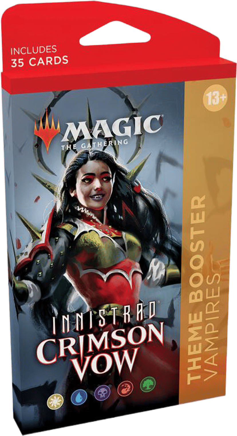 Innistrad Crimson Vow Theme Booster Vampires from Innistrad: Crimson Vow - Magic: The Gathering