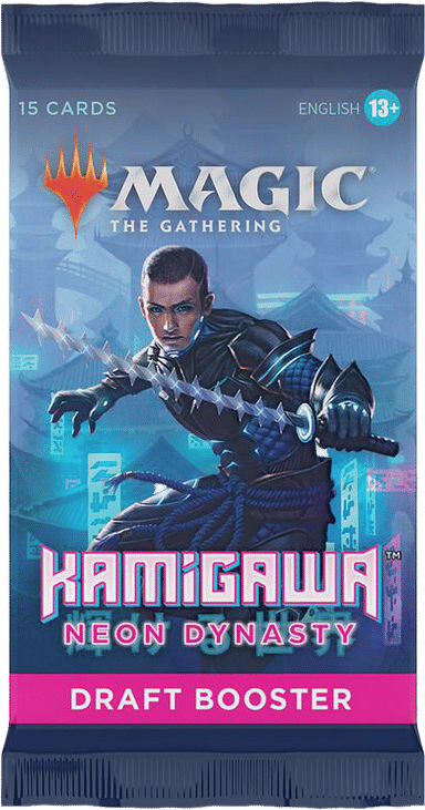 Product image for Kamigawa Neon Dynasty Draft Booster Pack