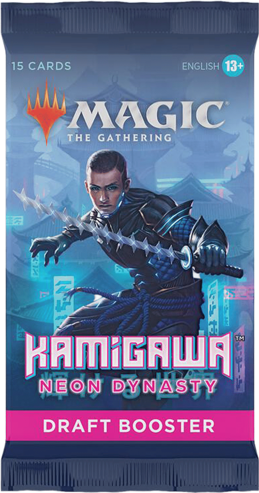 Kamigawa Neon Dynasty Draft Booster Pack from Kamigawa: Neon Dynasty - Magic: The Gathering