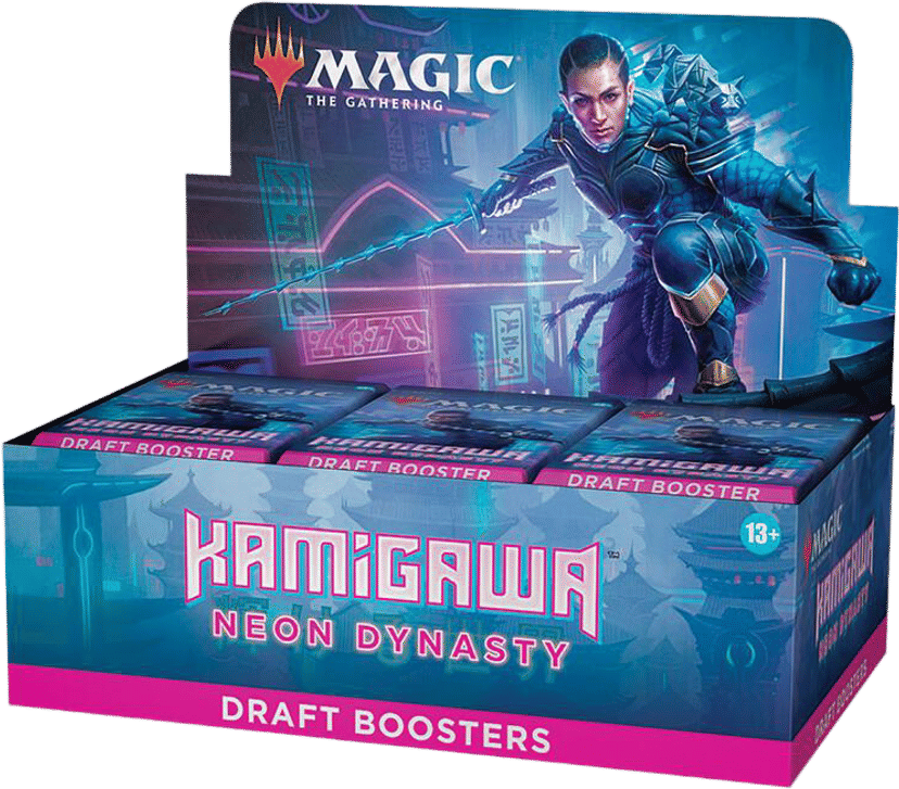 Kamigawa Neon Dynasty Draft Booster Box from Kamigawa: Neon Dynasty - Magic: The Gathering