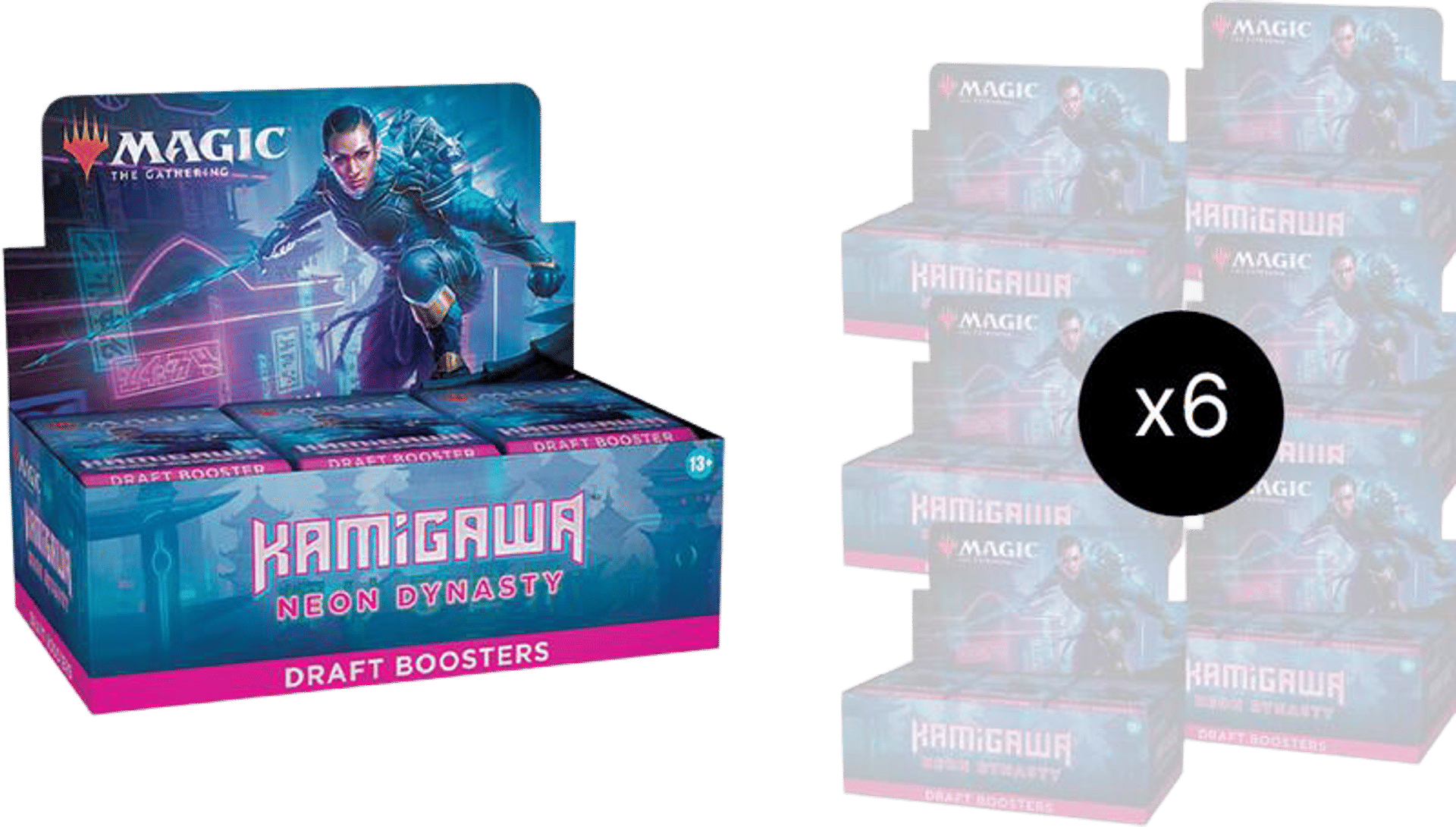 Product image for Kamigawa Neon Dynasty Draft Booster Box Case