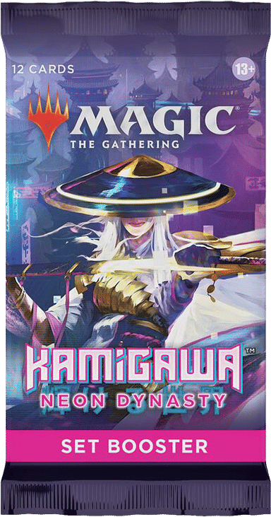 Product image for Kamigawa Neon Dynasty Set Booster Pack