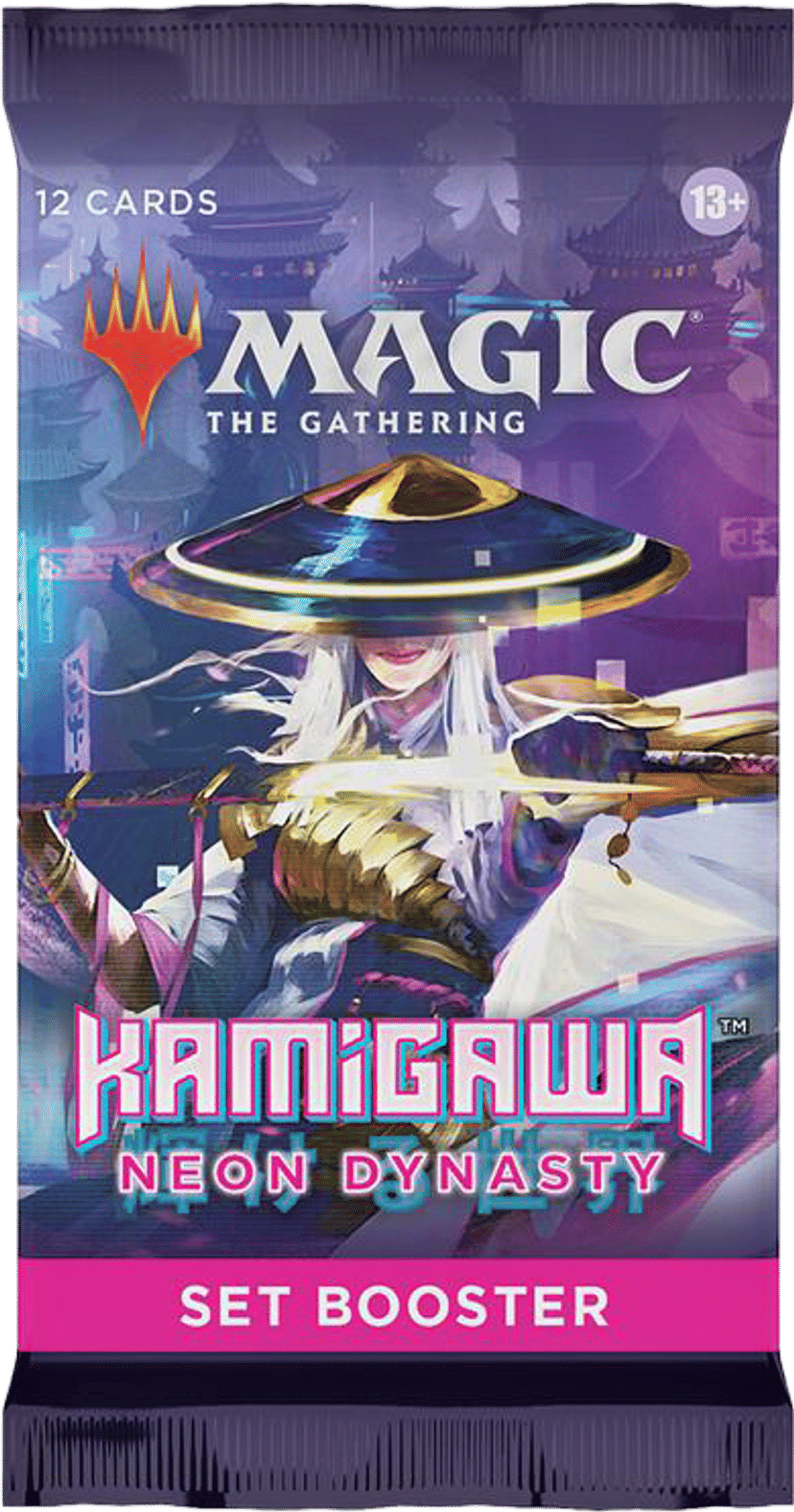 Kamigawa Neon Dynasty Set Booster Pack from Kamigawa: Neon Dynasty - Magic: The Gathering