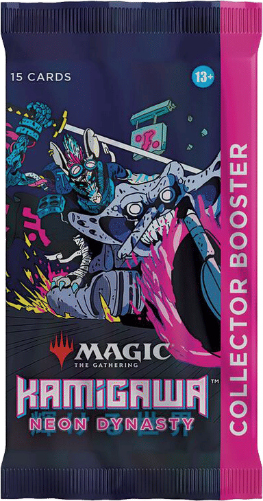 Product image for Kamigawa Neon Dynasty Collector Booster Pack