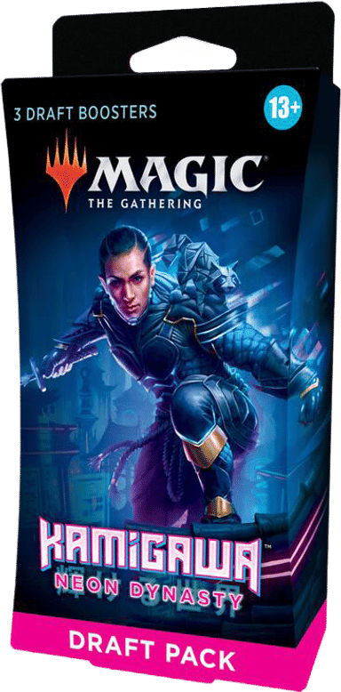 Product image for Kamigawa Neon Dynasty 3 Booster Draft Pack