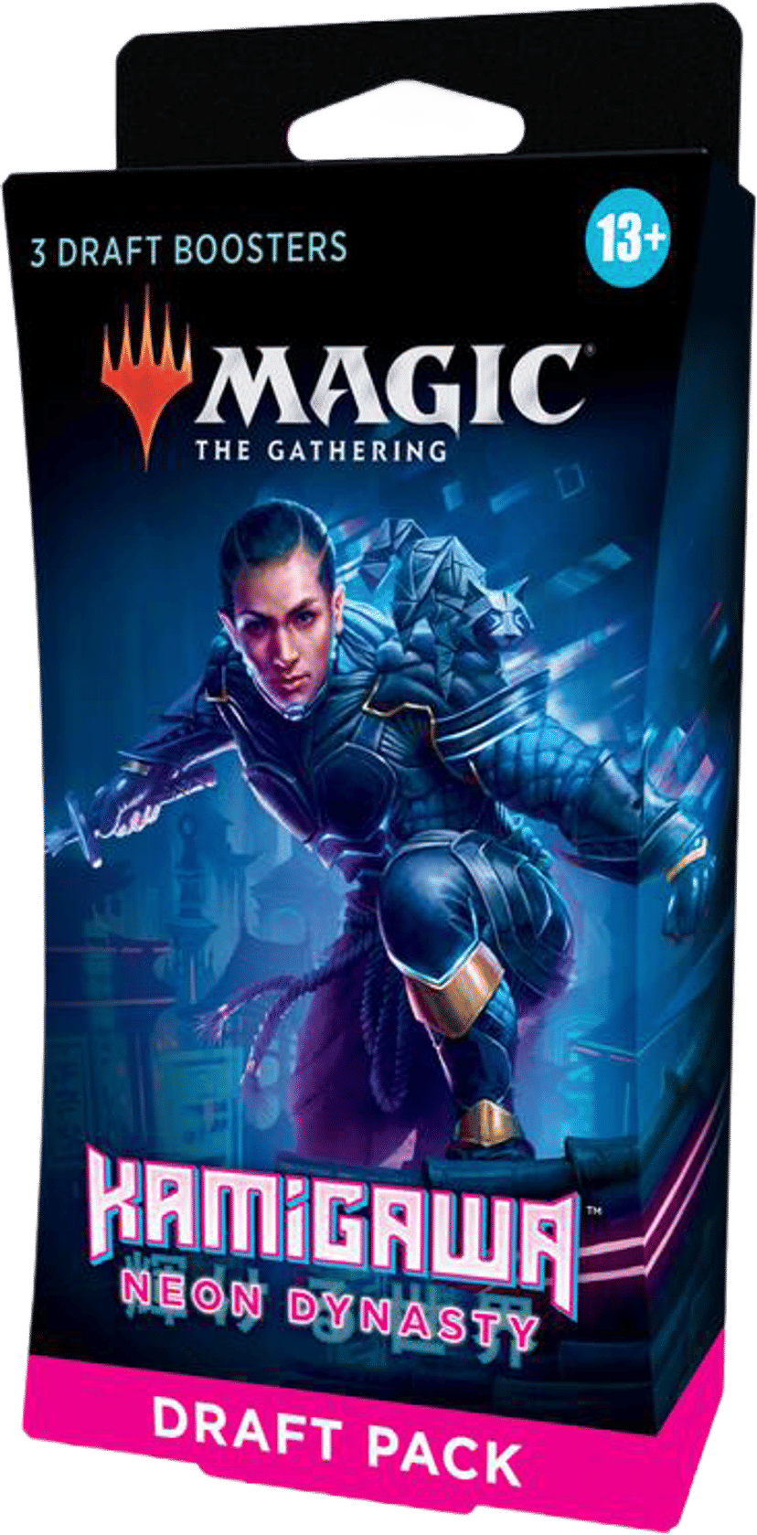 Kamigawa Neon Dynasty 3 Booster Draft Pack from Kamigawa: Neon Dynasty - Magic: The Gathering