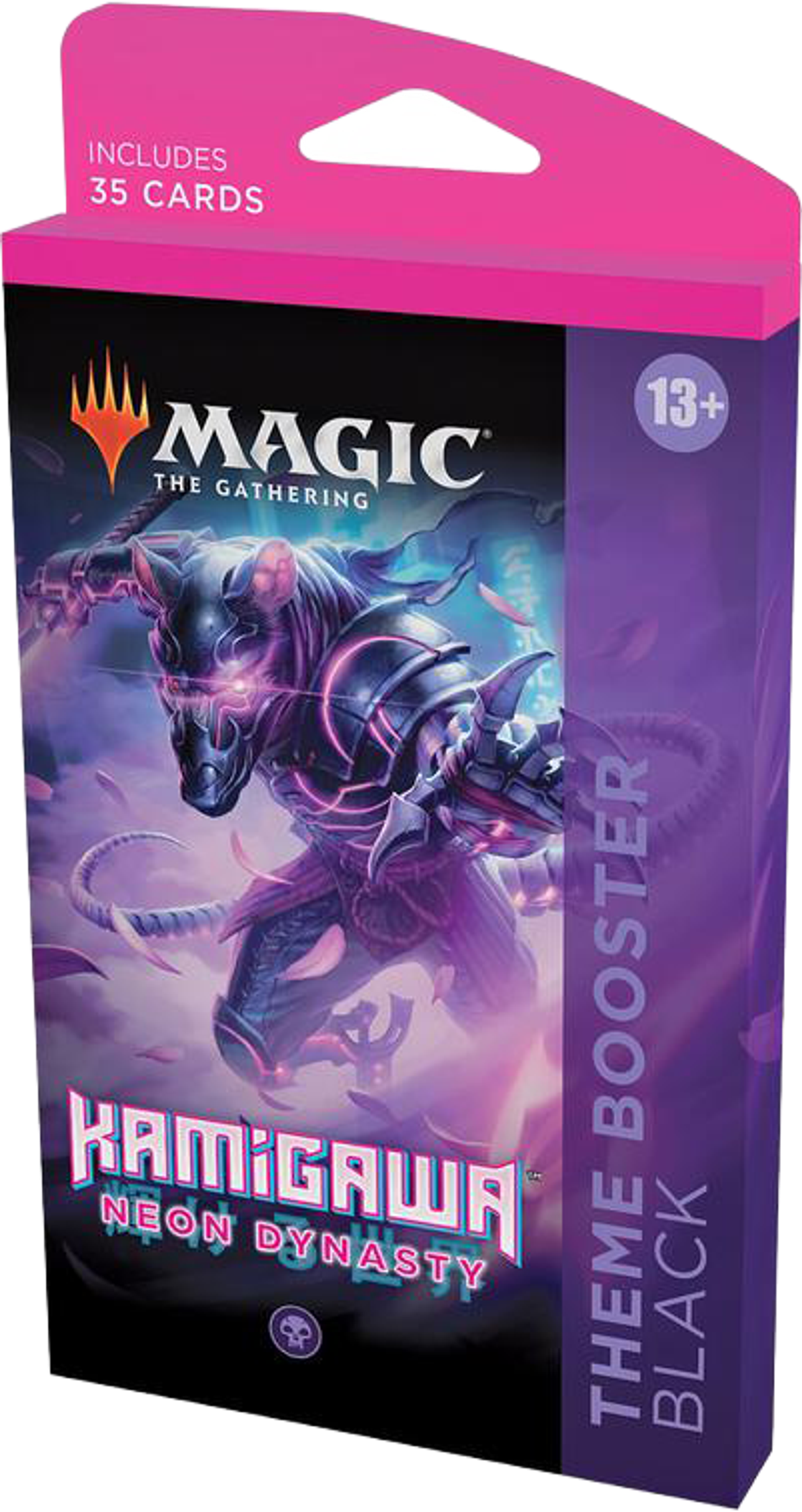 Product image for Kamigawa Neon Dynasty Theme Booster Black