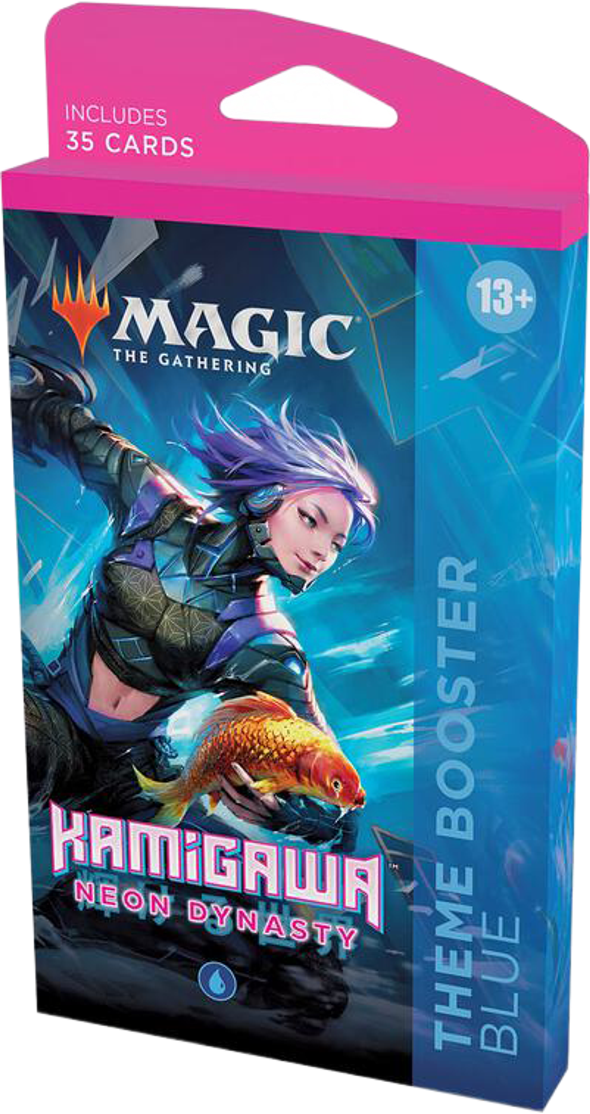 Product image for Kamigawa Neon Dynasty Theme Booster Blue
