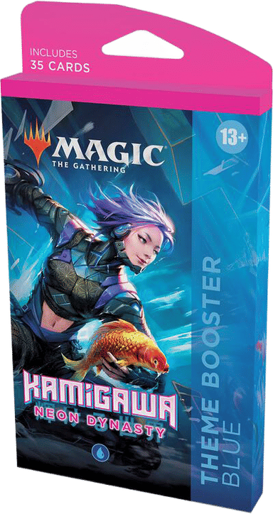 Product image for Kamigawa Neon Dynasty Theme Booster Blue