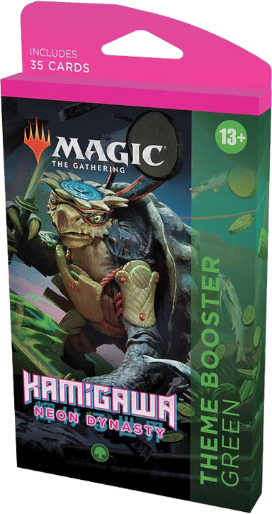 Product image for Kamigawa Neon Dynasty Theme Booster Green