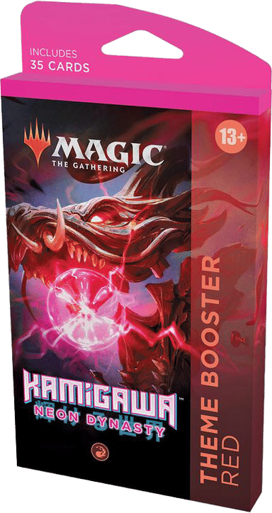 Product image for Kamigawa Neon Dynasty Theme Booster Red