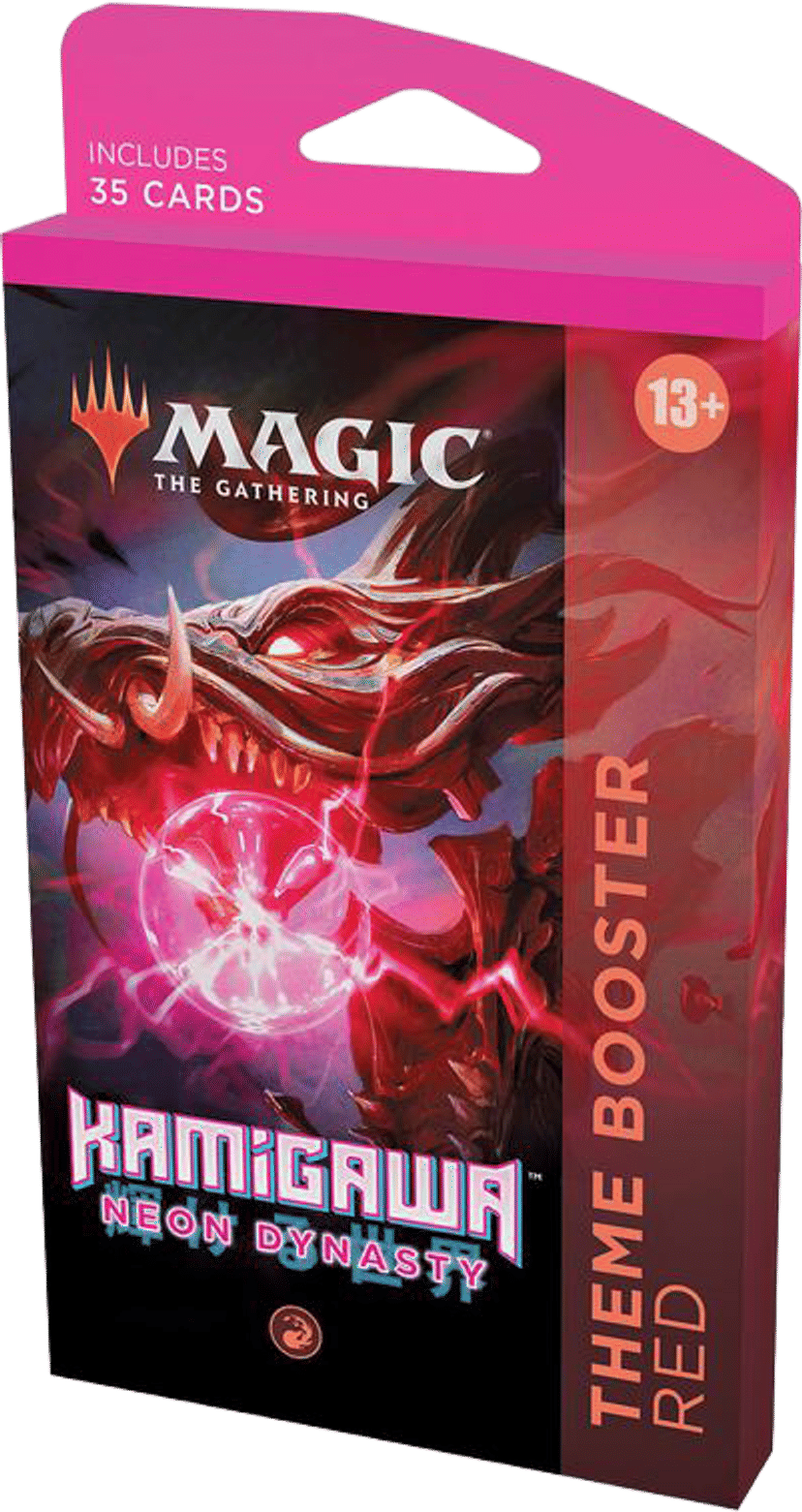 Kamigawa Neon Dynasty Theme Booster Red from Kamigawa: Neon Dynasty - Magic: The Gathering