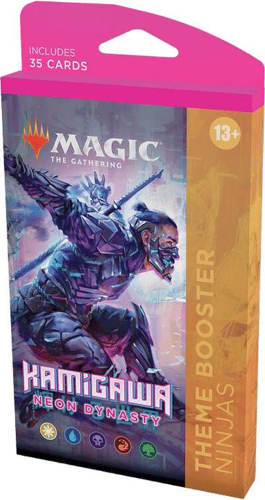 Product image for Kamigawa Neon Dynasty Theme Booster Ninjas