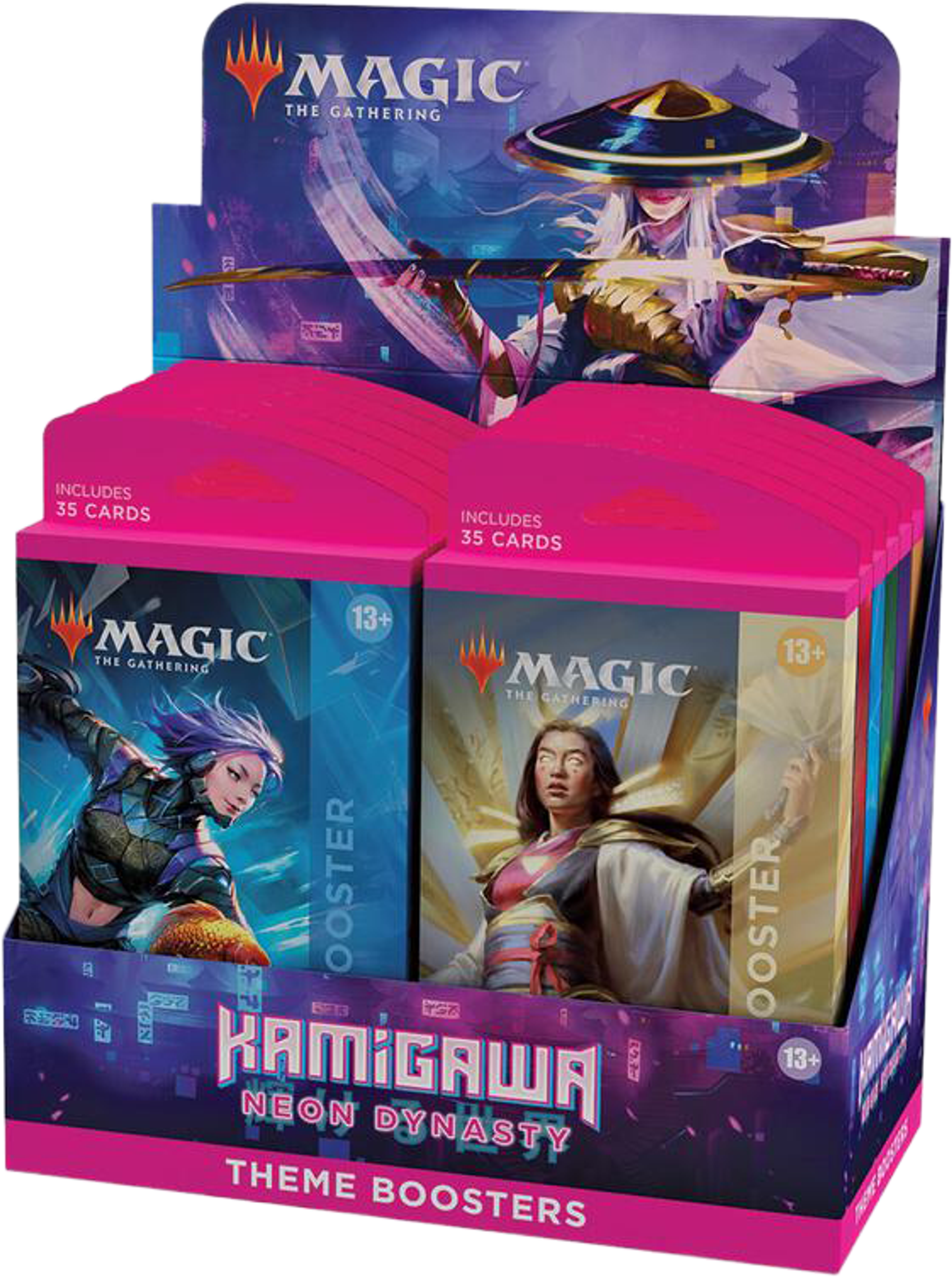 Product image for Kamigawa Neon Dynasty Theme Booster Box