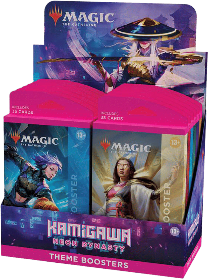 Kamigawa Neon Dynasty Theme Booster Box from Kamigawa: Neon Dynasty - Magic: The Gathering