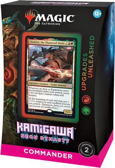 Product image for Kamigawa Neon Dynasty Commander Deck Upgrades Unleashed