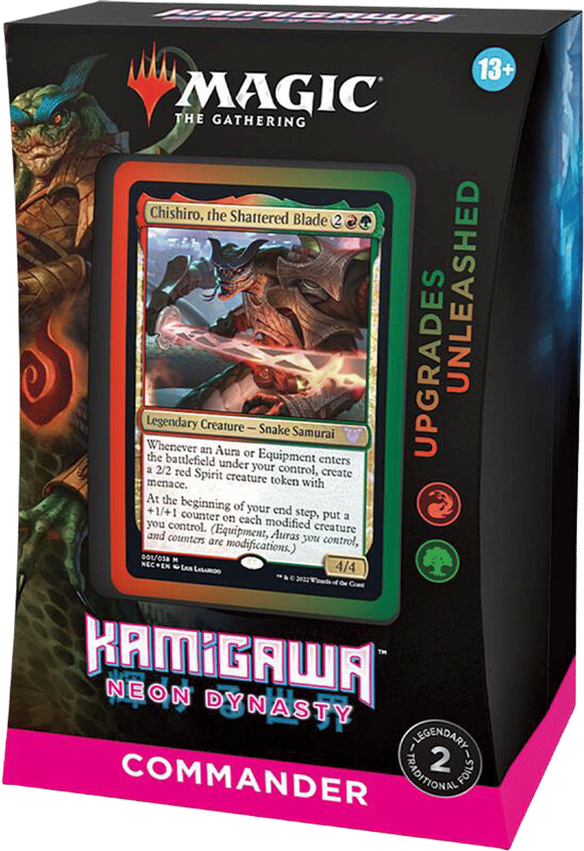 Kamigawa Neon Dynasty Commander Deck Upgrades Unleashed from Neon Dynasty Commander - Magic: The Gathering