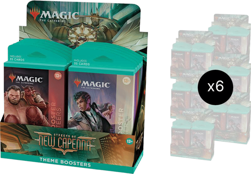 Streets of New Capenna Theme Booster Box Case from Streets of New Capenna - Magic: The Gathering