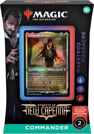 Product image for Streets of New Capenna Commander Deck Maestros Massacre