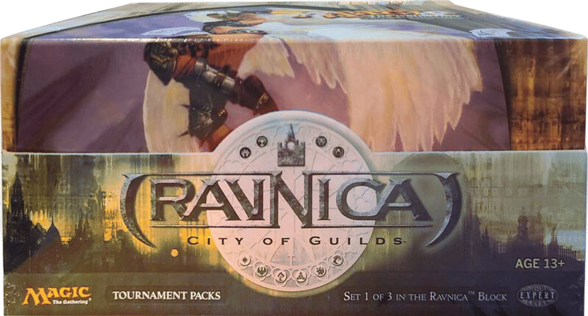 Ravnica Tournament Pack Display from Ravnica: City of Guilds - Magic: The Gathering